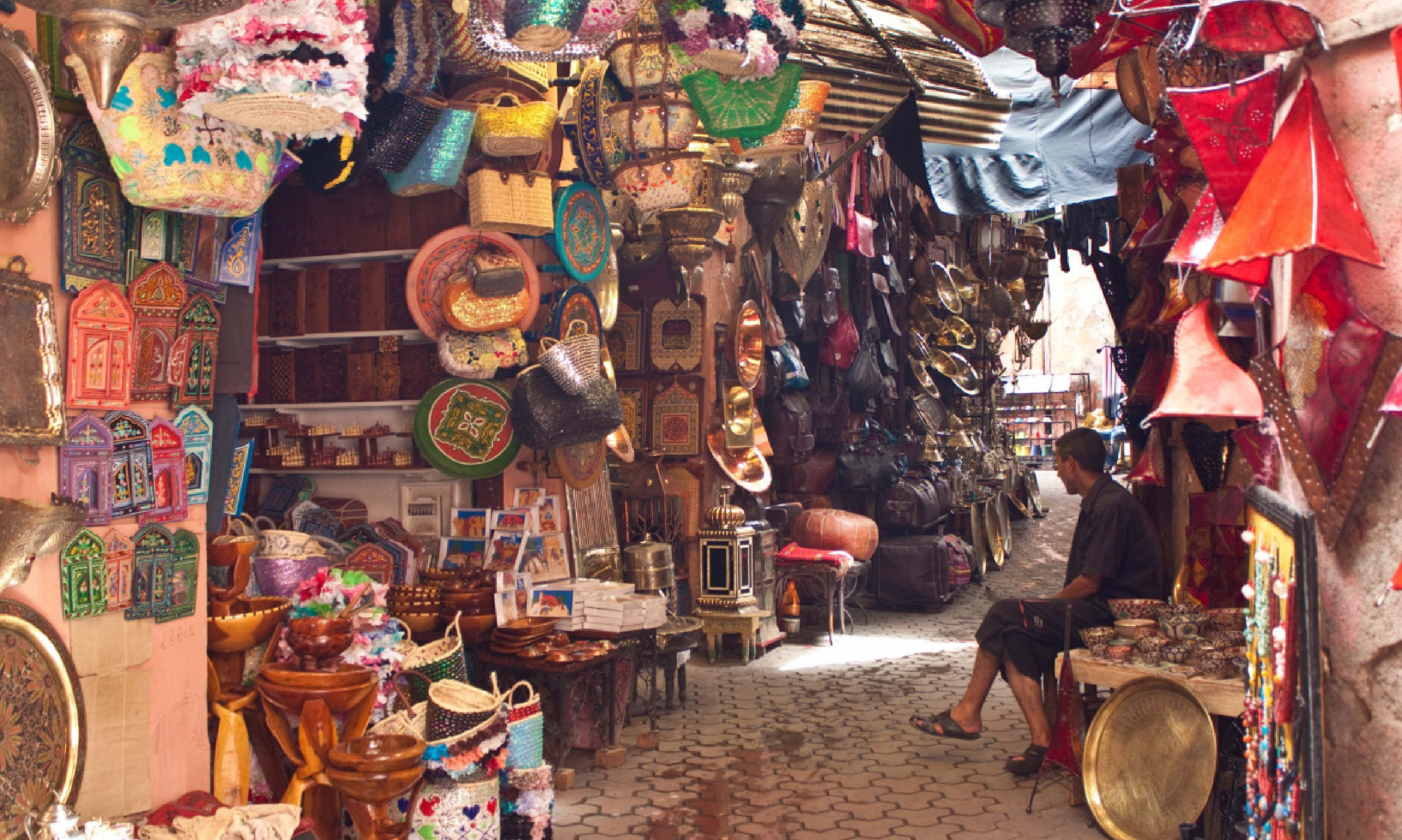 Marrakech souk (Shutterstock)