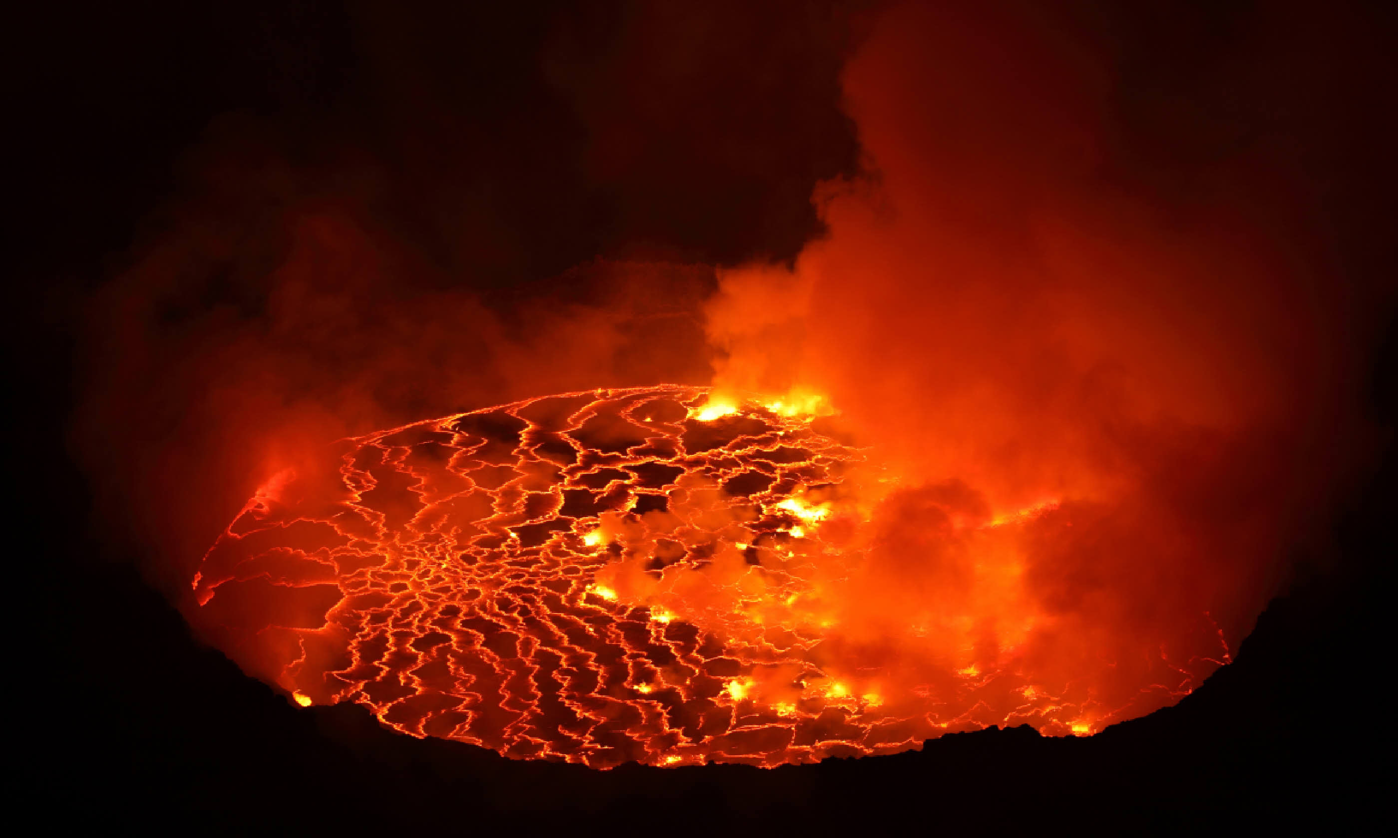 Nyiragongo Volcano, Democratic Republic Congo (Shutterstock)