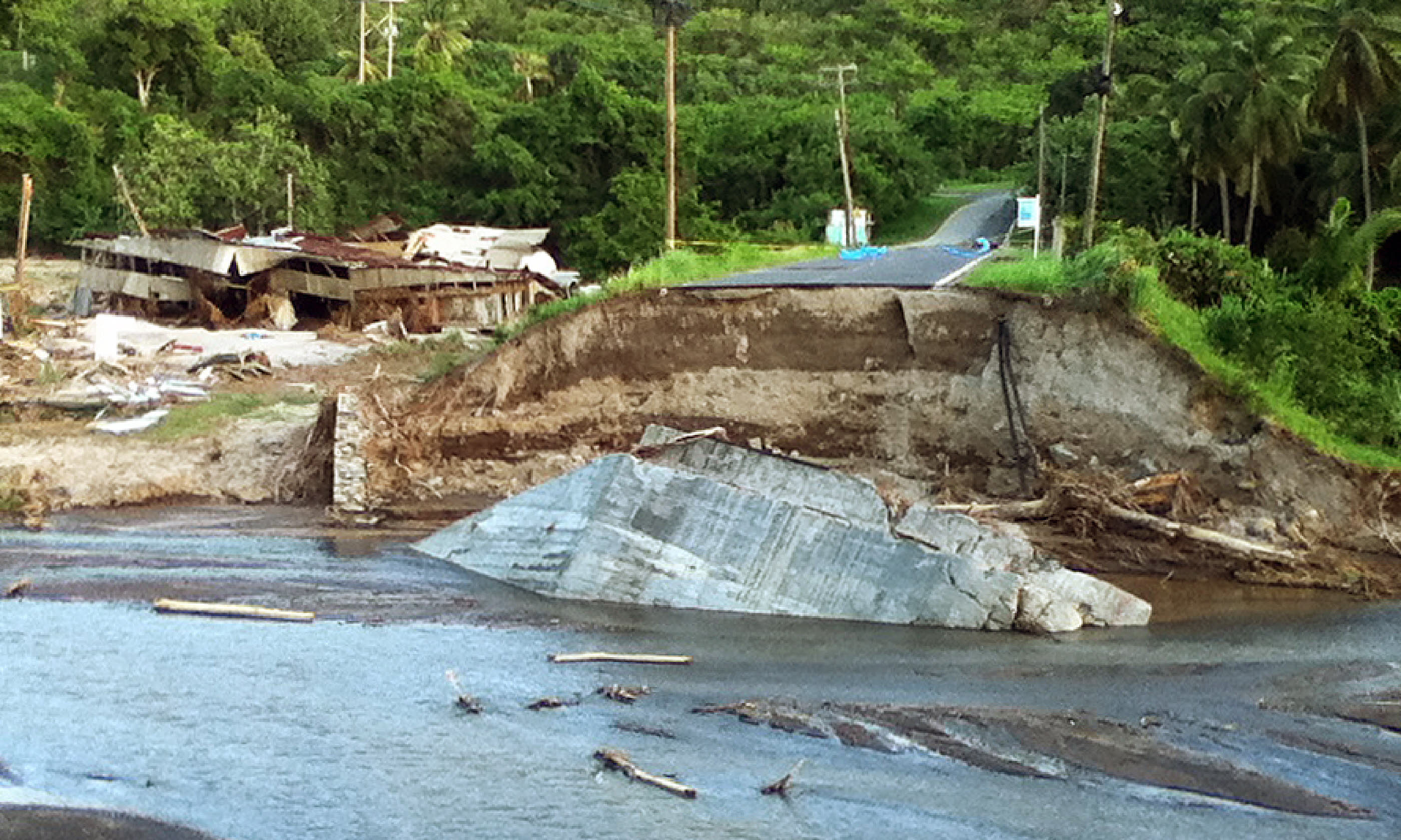 Damage after the storm (Paul Crask)