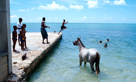 Get the party started - Just another jolly in Barbuda (Photo: Pier at Codrington)
