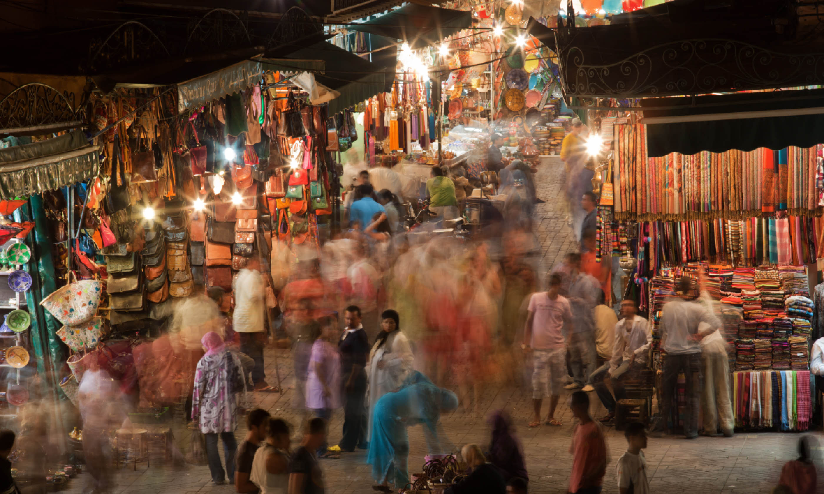 The Souks, Marrakesh (Shutterstock: see credit below)