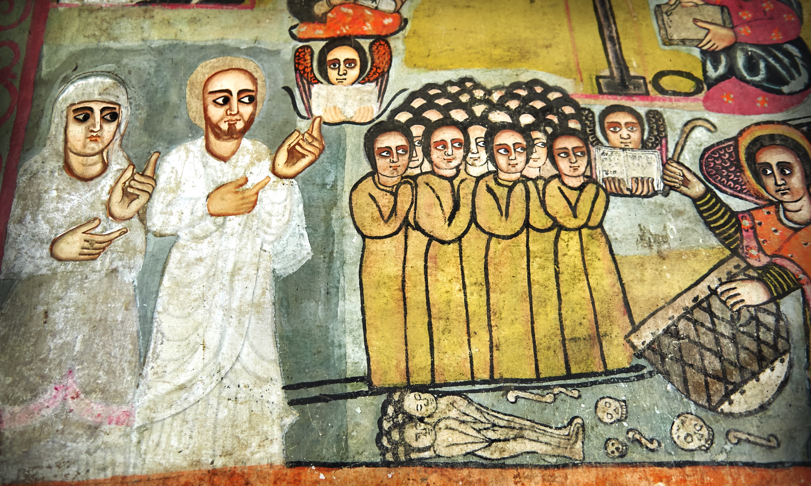 Mural in Lake Tana monastery (Shutterstock.com)