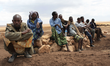 Men in the village of Aynanshahadig (Oxfam East Africa)