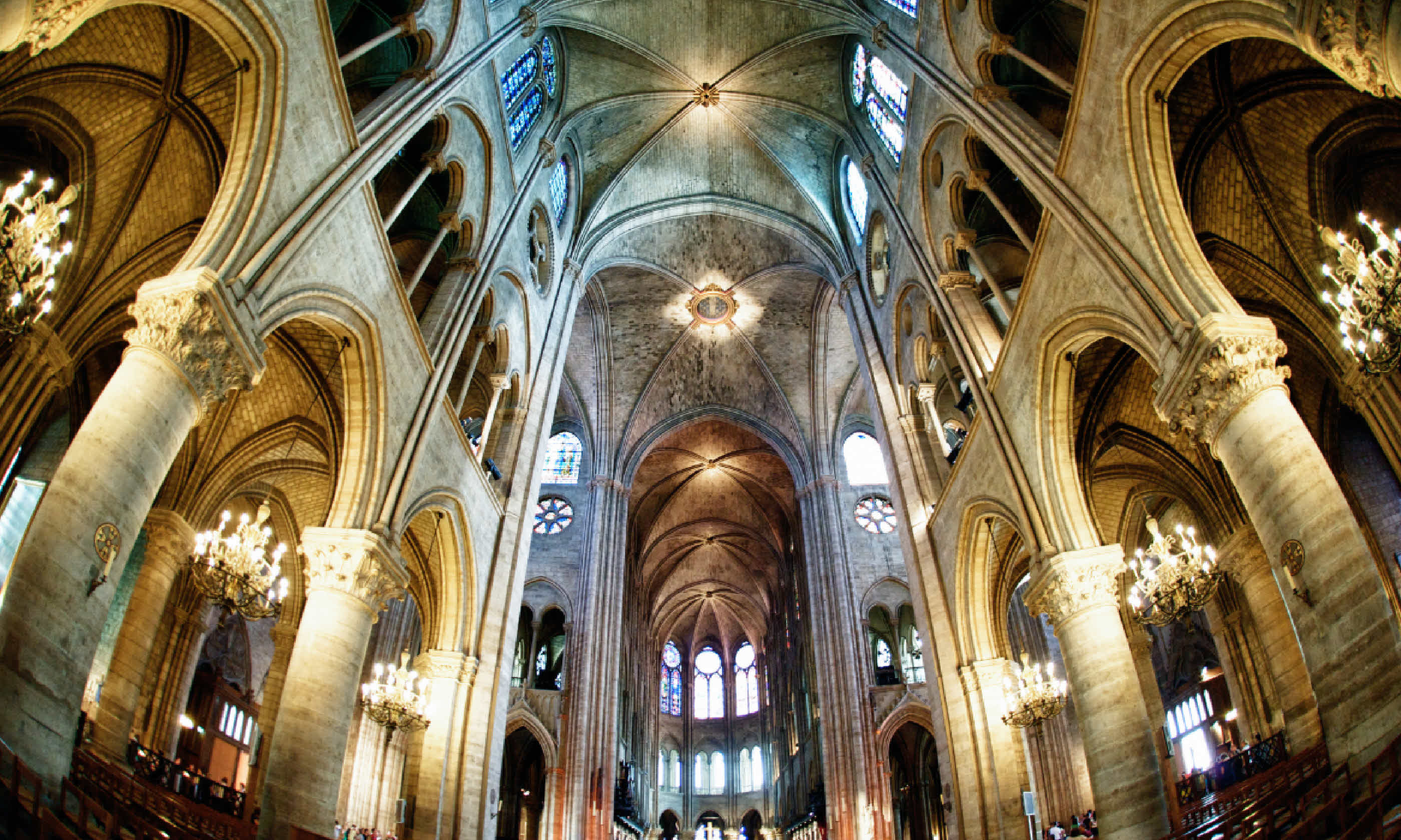 Interior of Notre Dame (Shutterstock)
