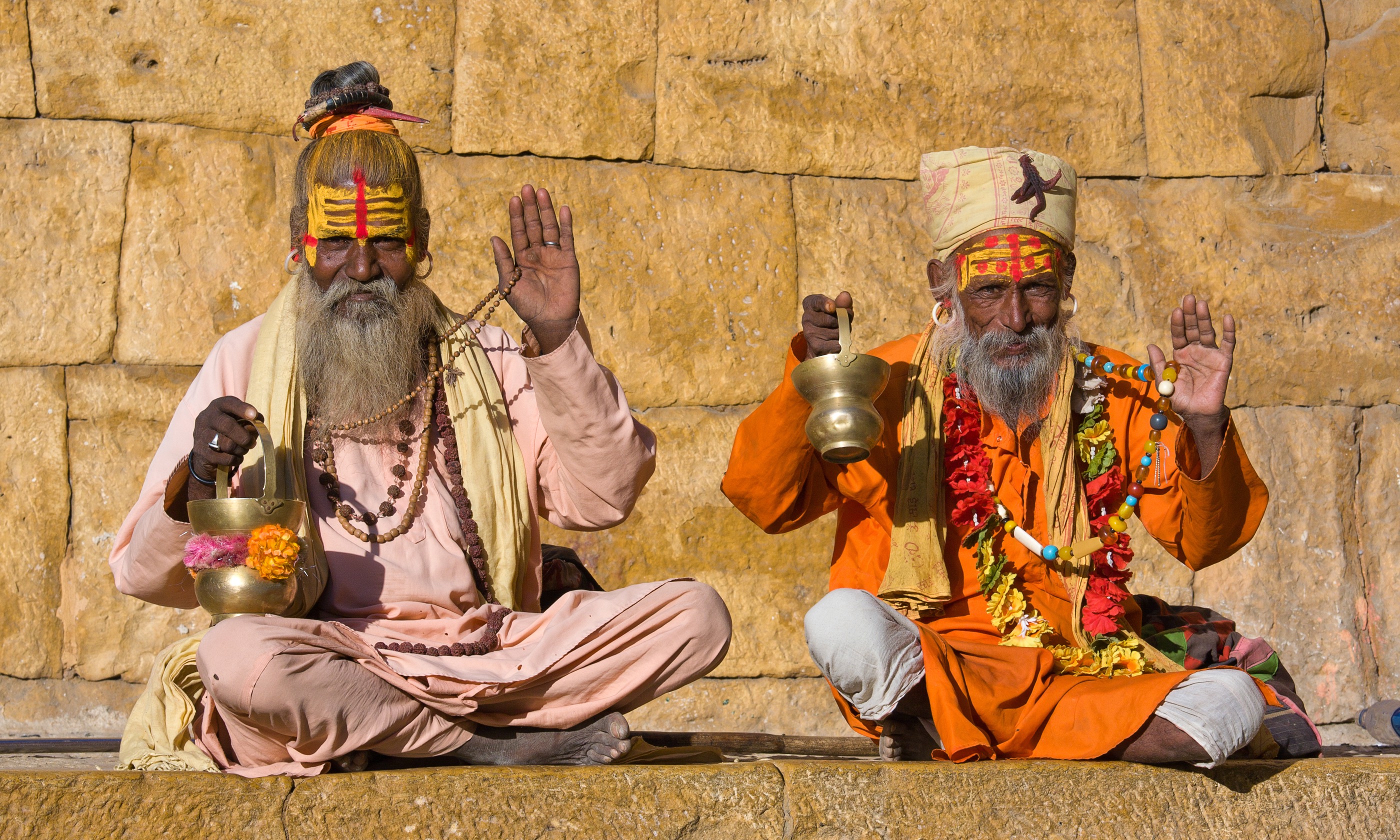 Indian Sadhus (Shutterstock.com)