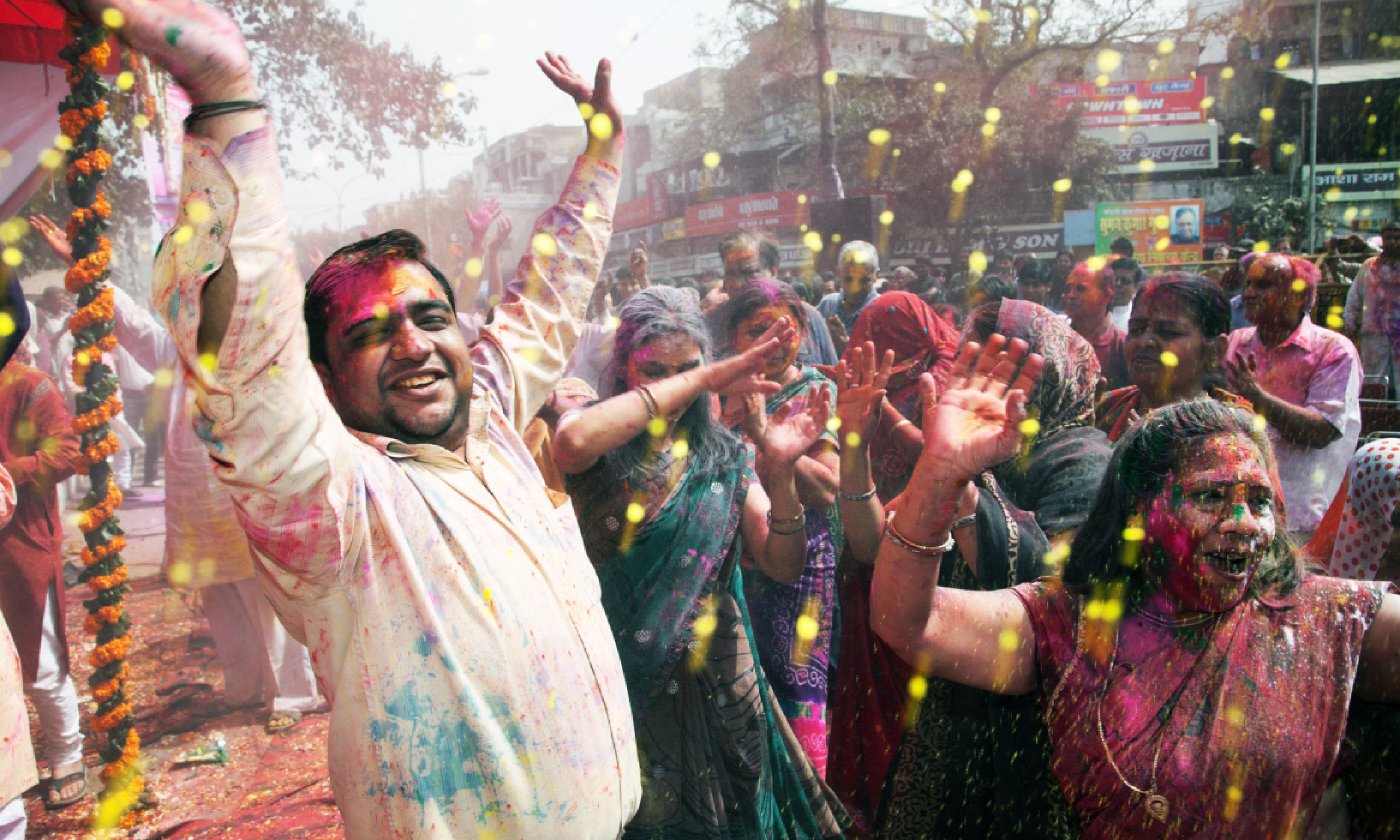 Delhi Holi festival (Shutterstock)