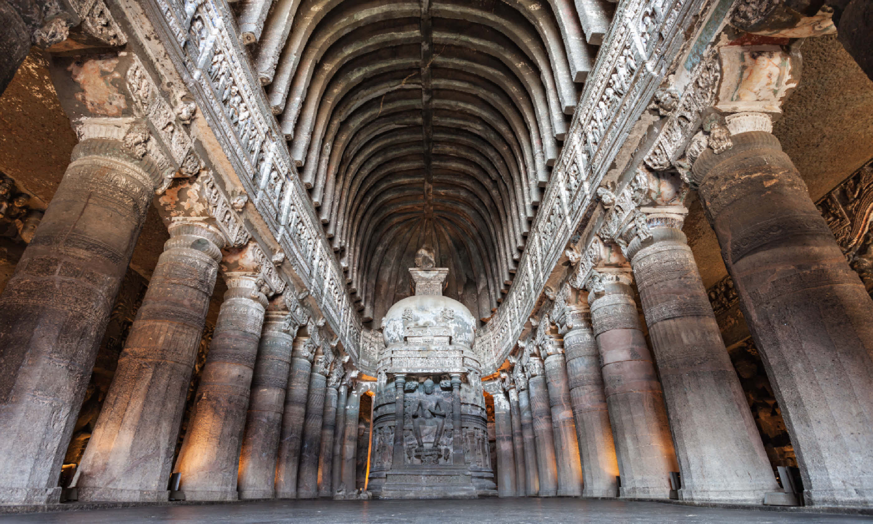 Ajanta caves near Aurangabad (Shutterstock)