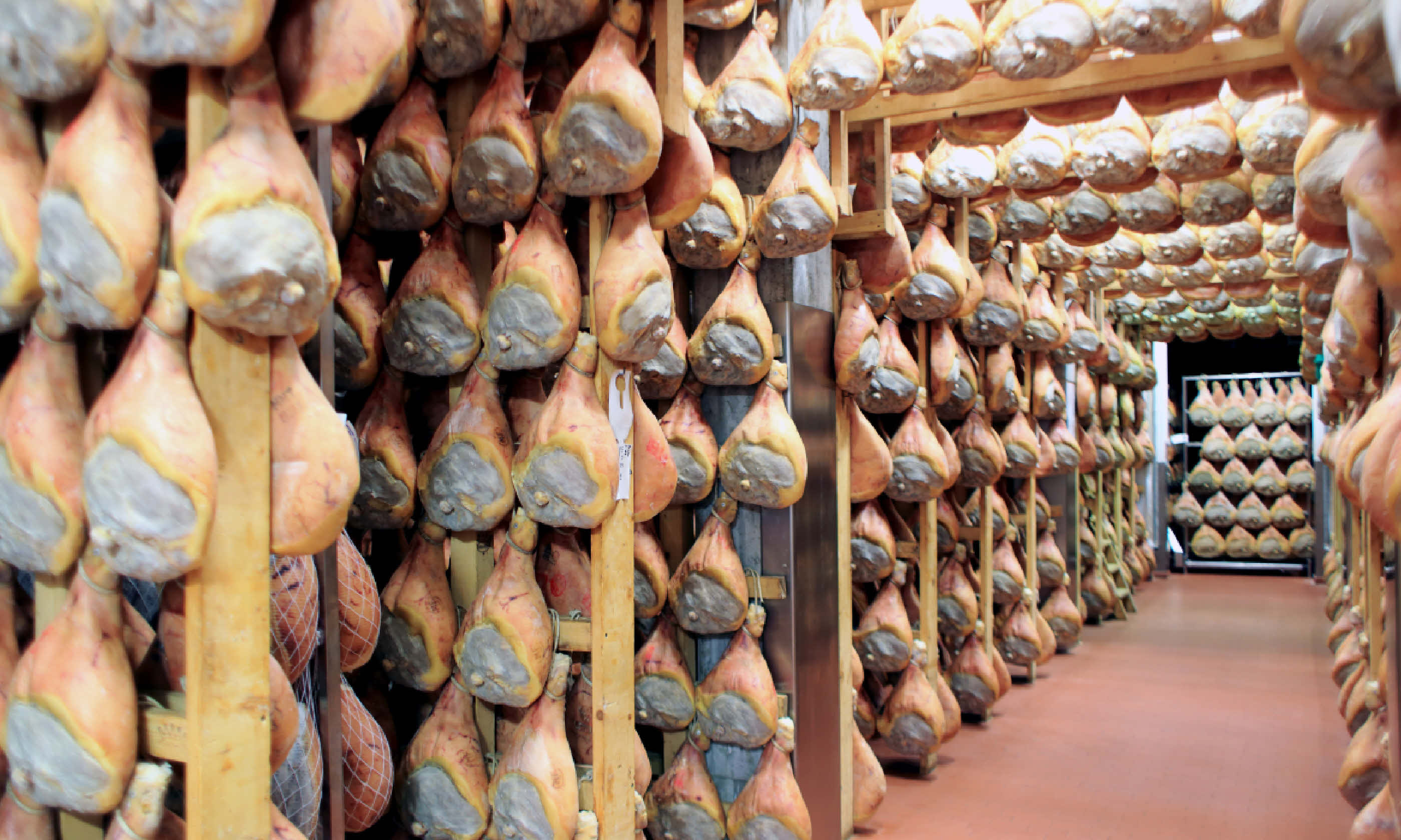Ageing Parma ham (Shutterstock)