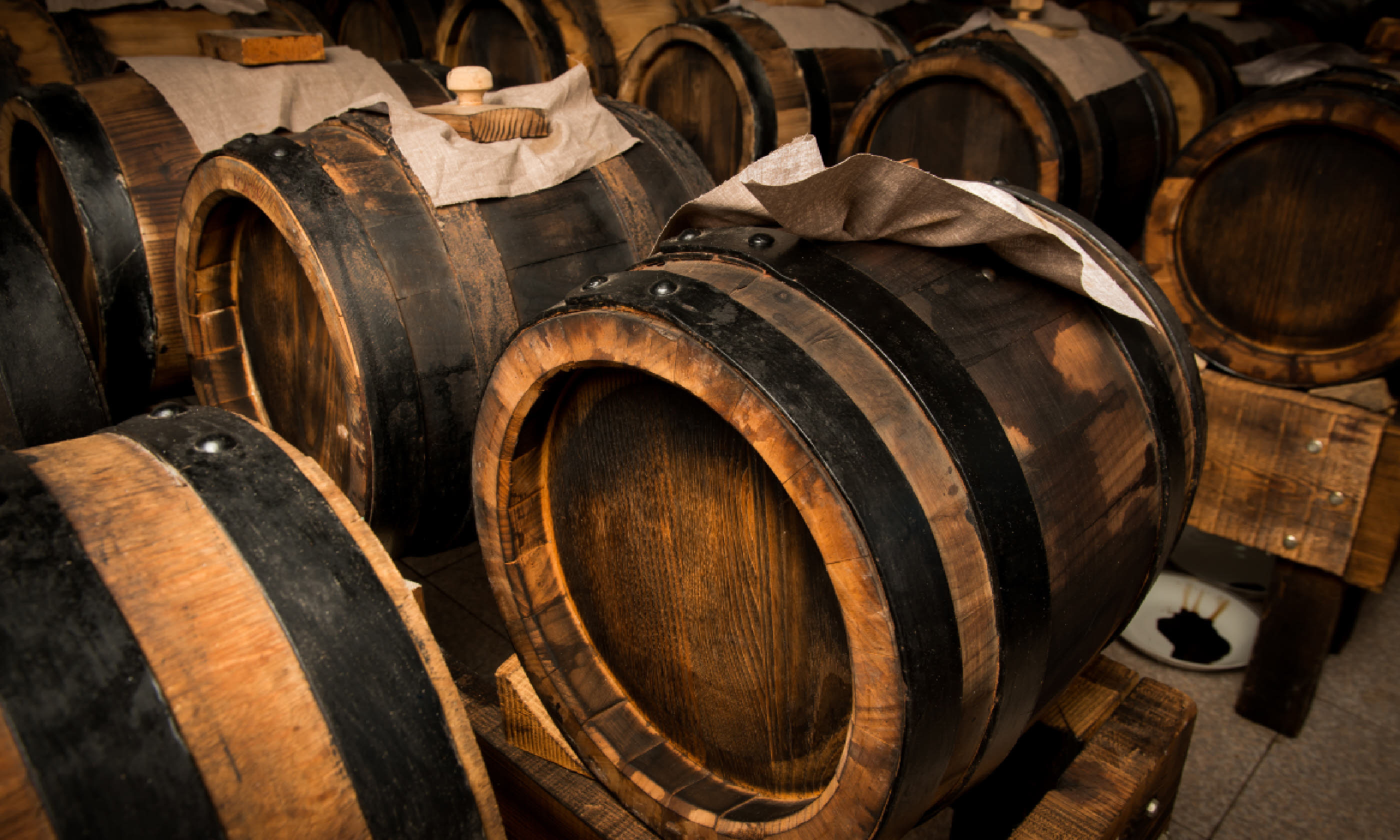 Balsamic vinegar barrels (Shutterstock)