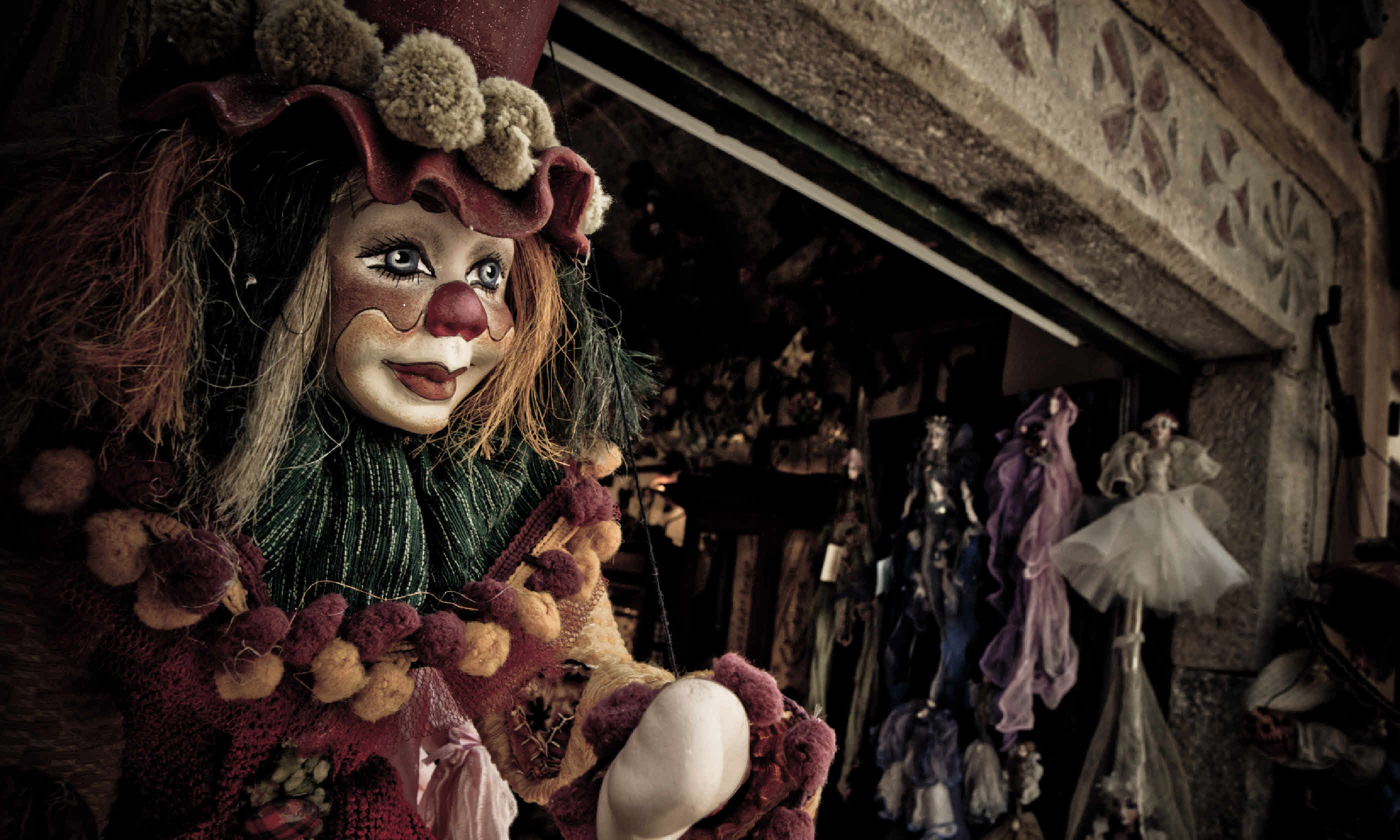 Clown Marionette (Shutterstock: see credit below)