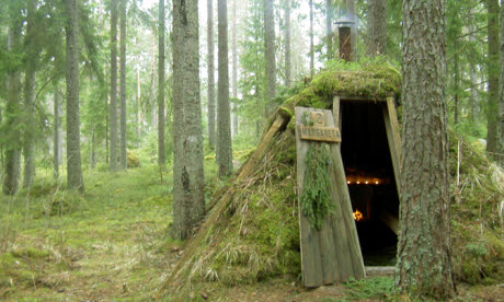Forest hut at Kolarbyn (Photo: Lasse Fredriksson)