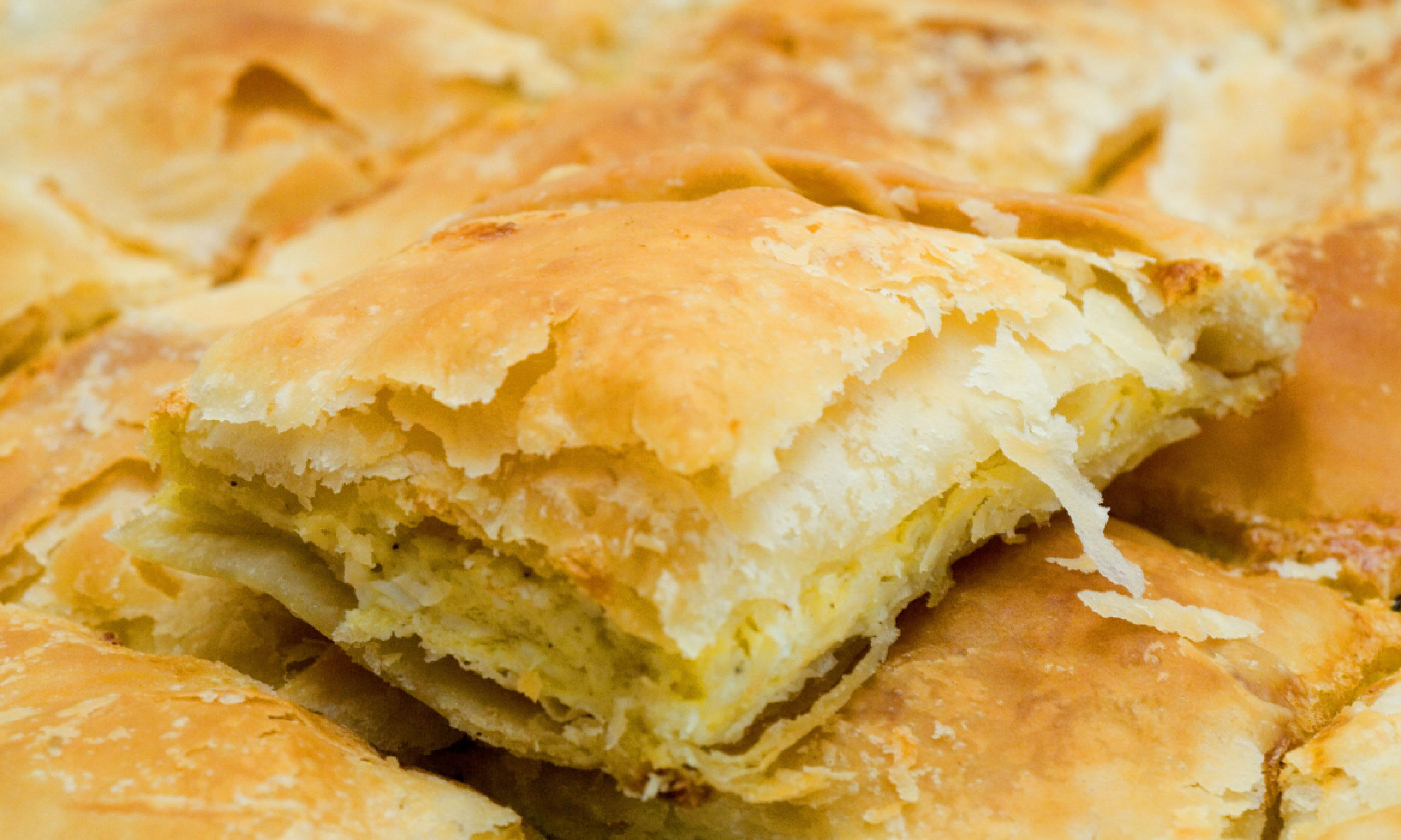 Traditional Greek cheese pie (Shutterstock)