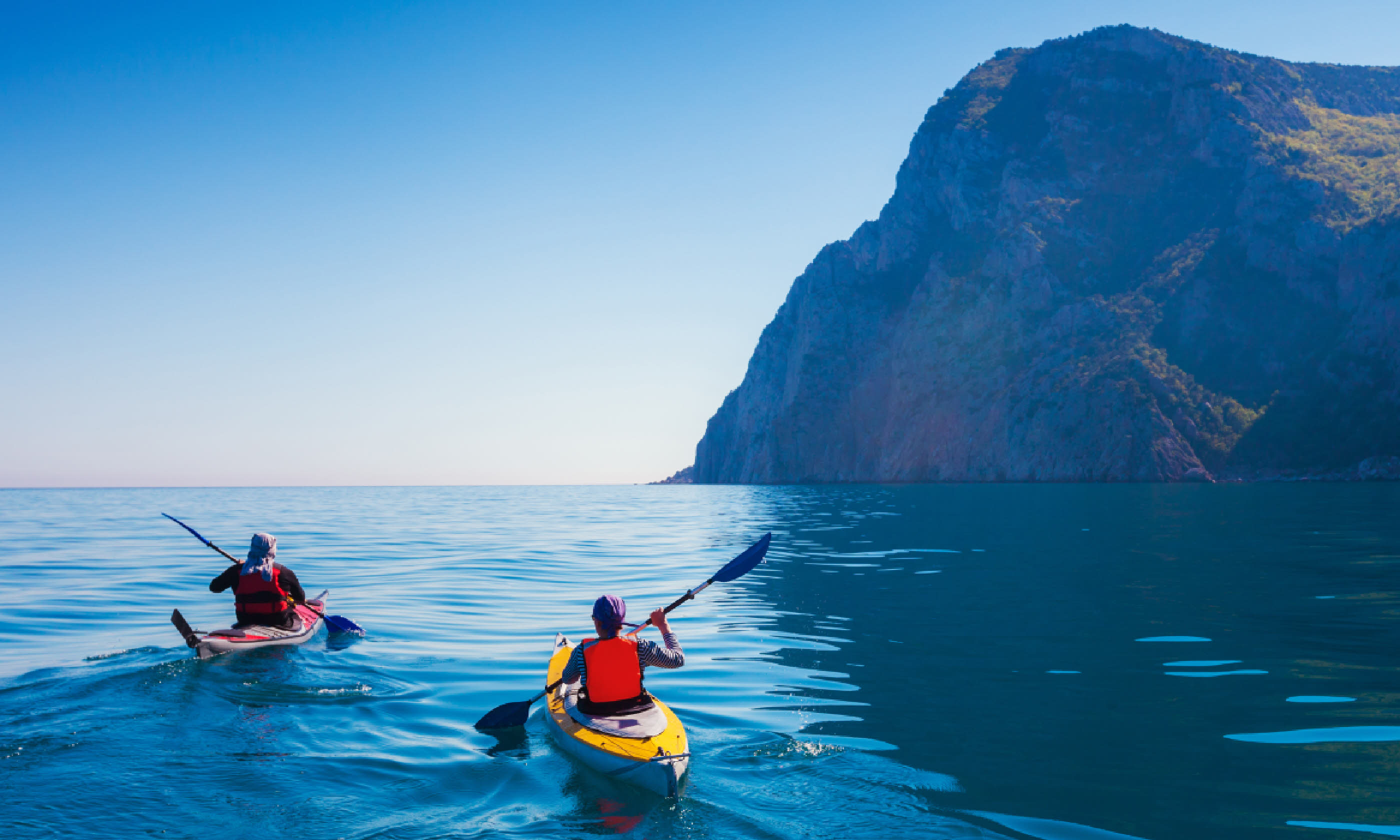 Kayaking in Greece (Shutterstock)