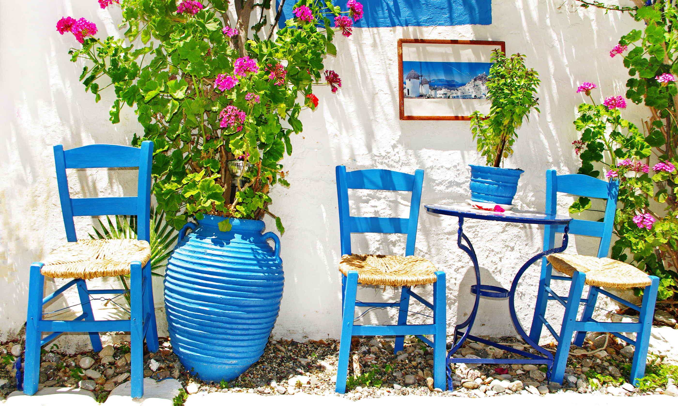 Chairs outside a taverna (Shutterstock: see main credit below)