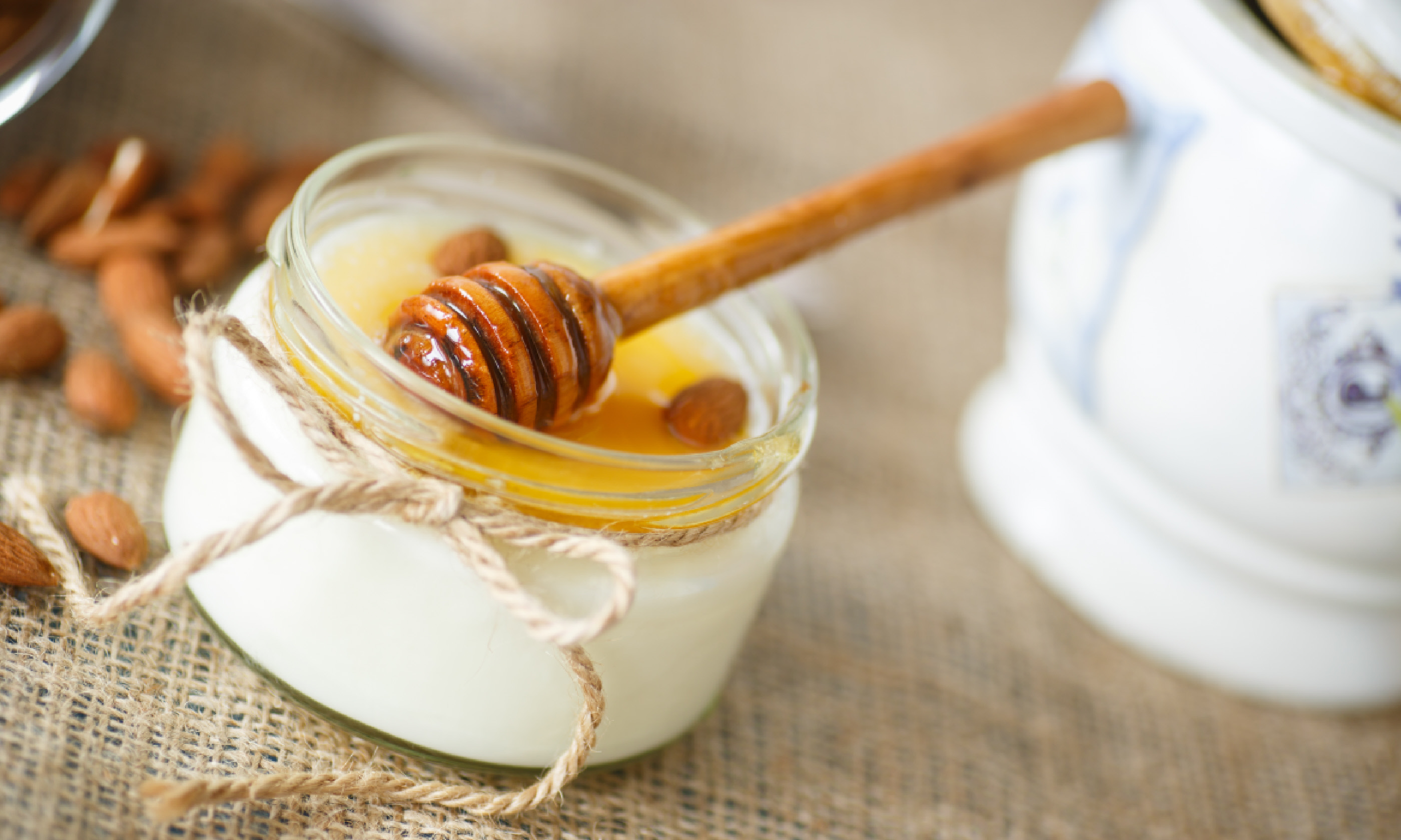Honey and yoghurt (Shutterstock)