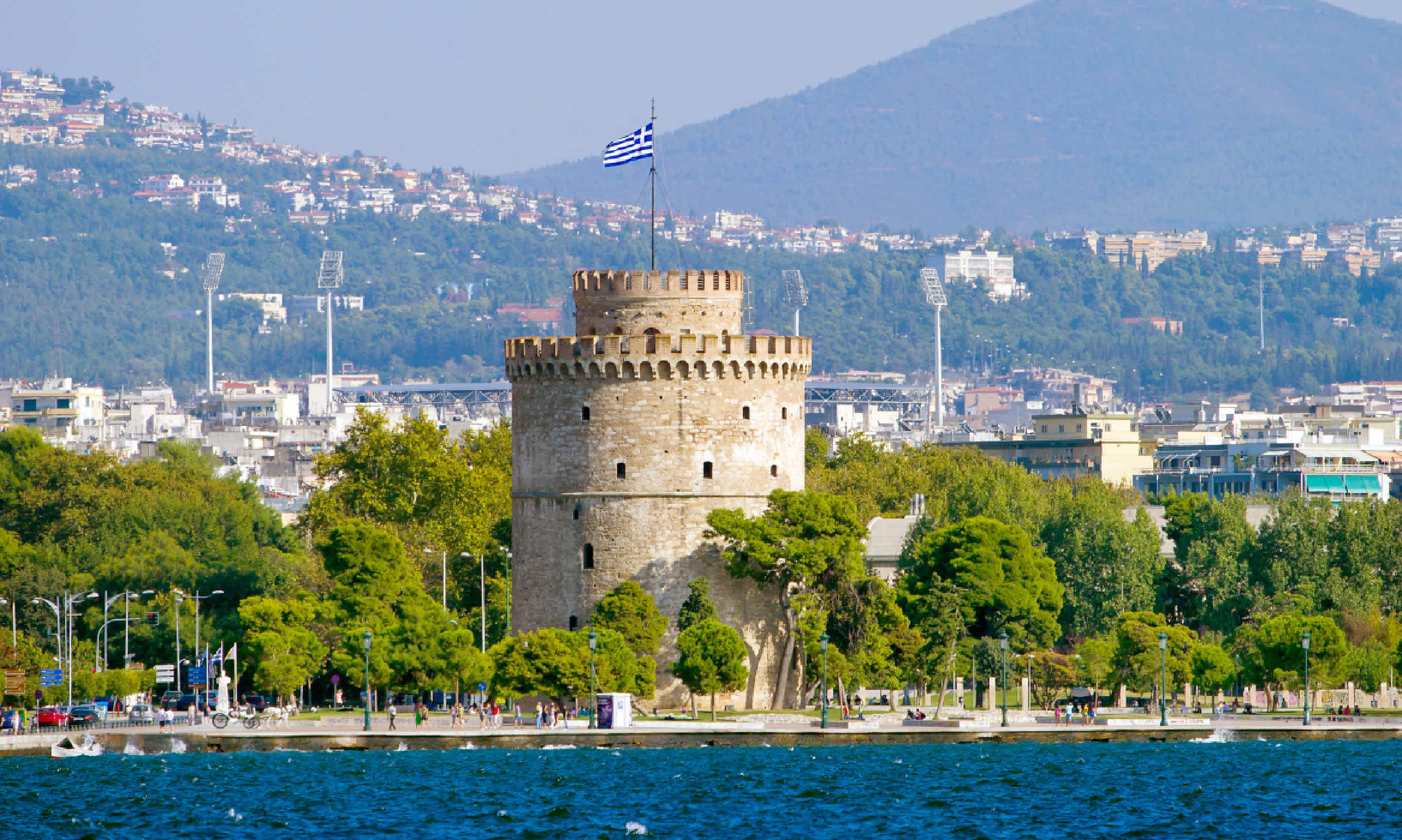 White Tower in Thessaloniki, Greece (Shutterstock: see credit below)