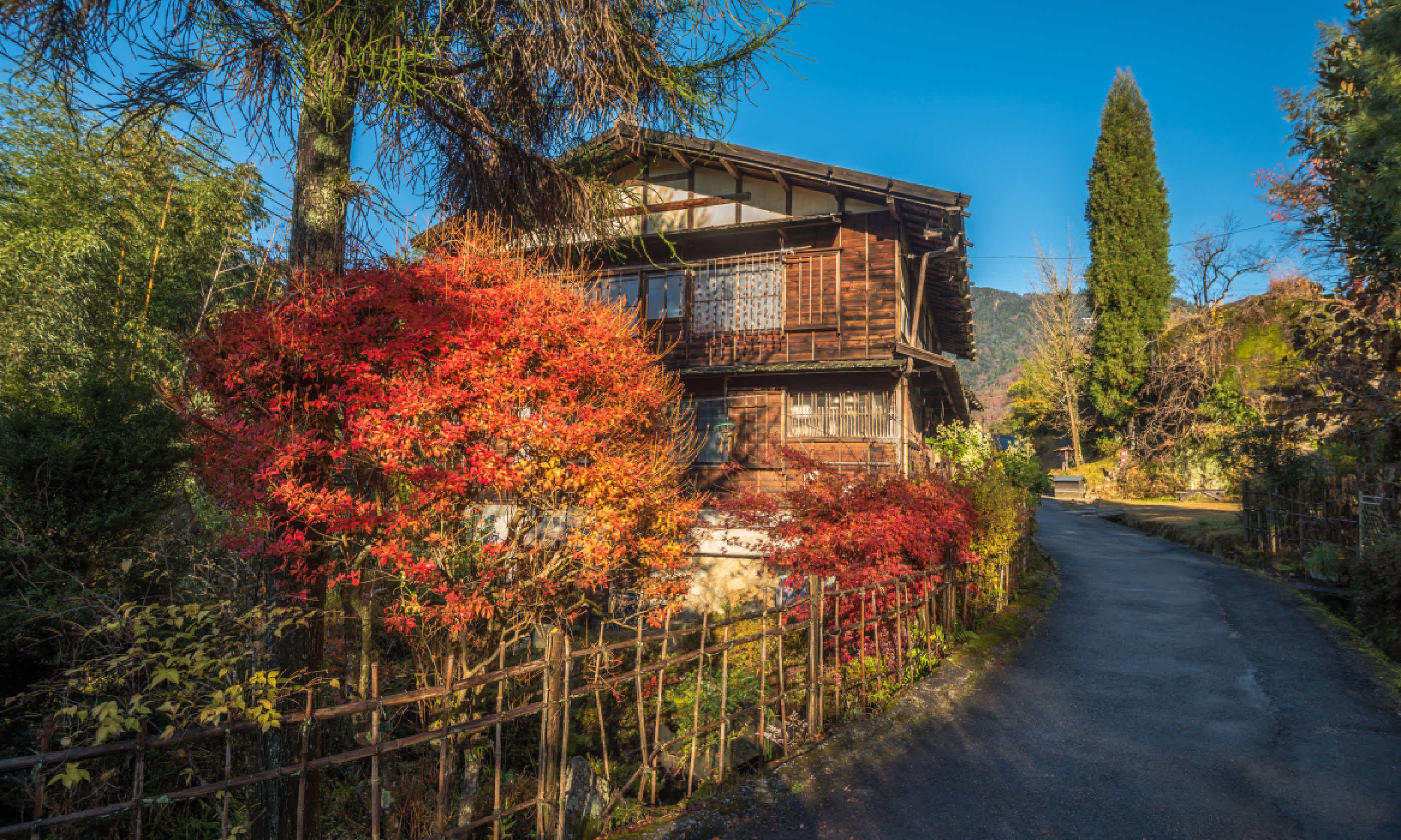 Tsumago, scenic traditional post town in Japan (Shutterstock: see credit below)