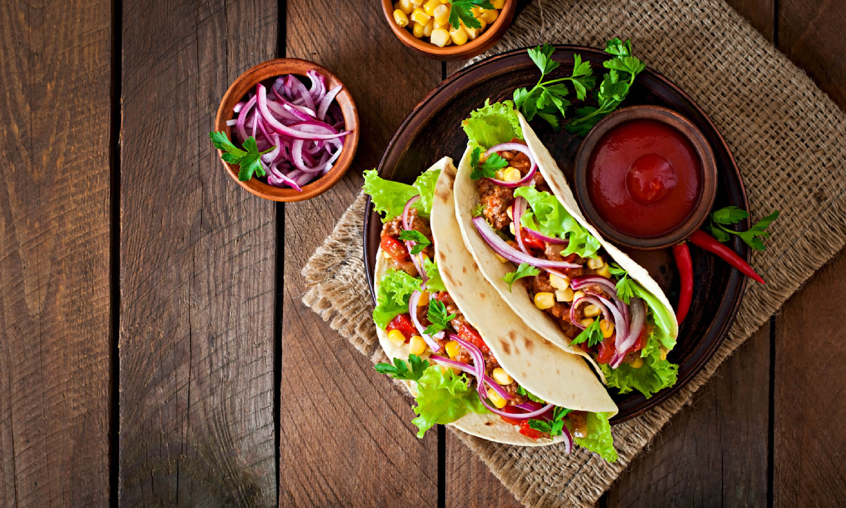 Mexican tacos (Shutterstock)