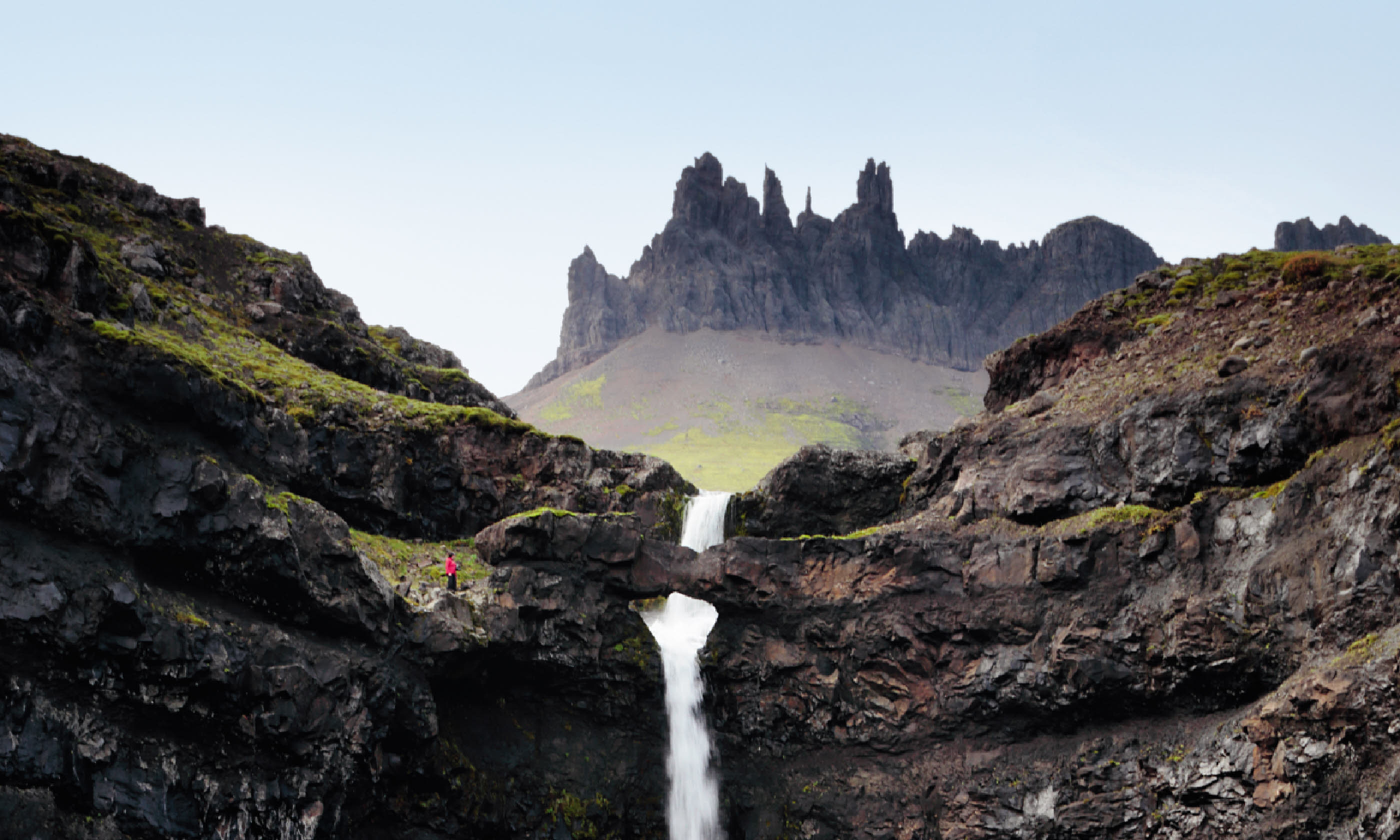 Waterfalls near Breiðdalsvík