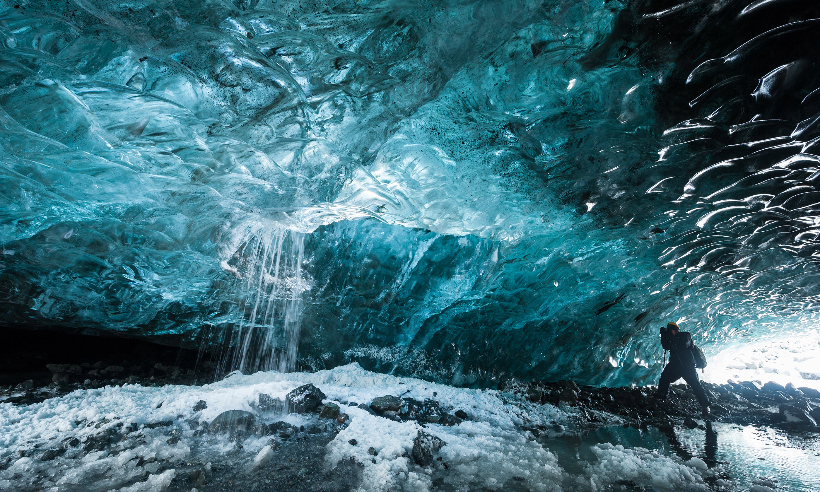 Ice cave in Iceland (Shutterstock: see credit below)