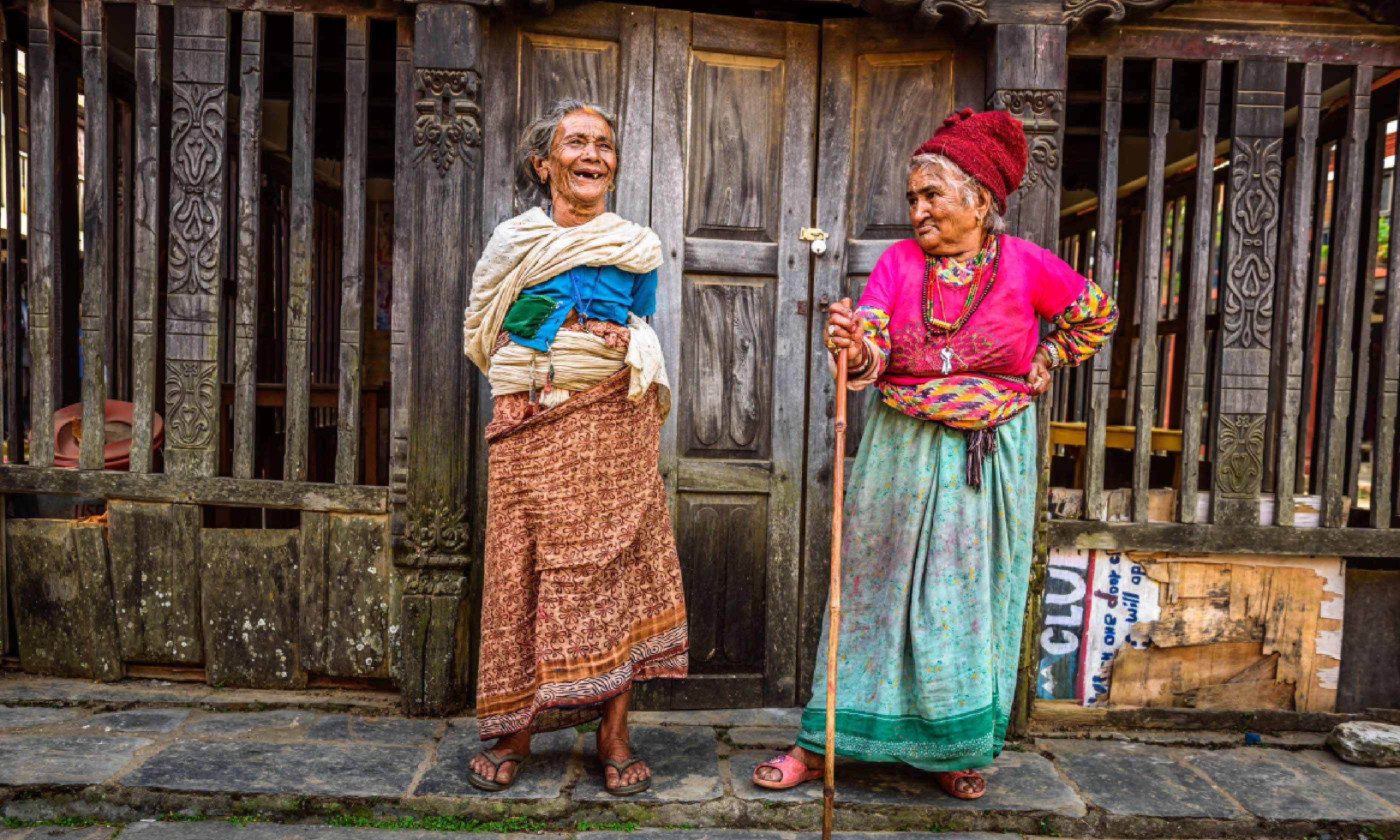 Women in Bandipur, Nepal (Shutterstock)