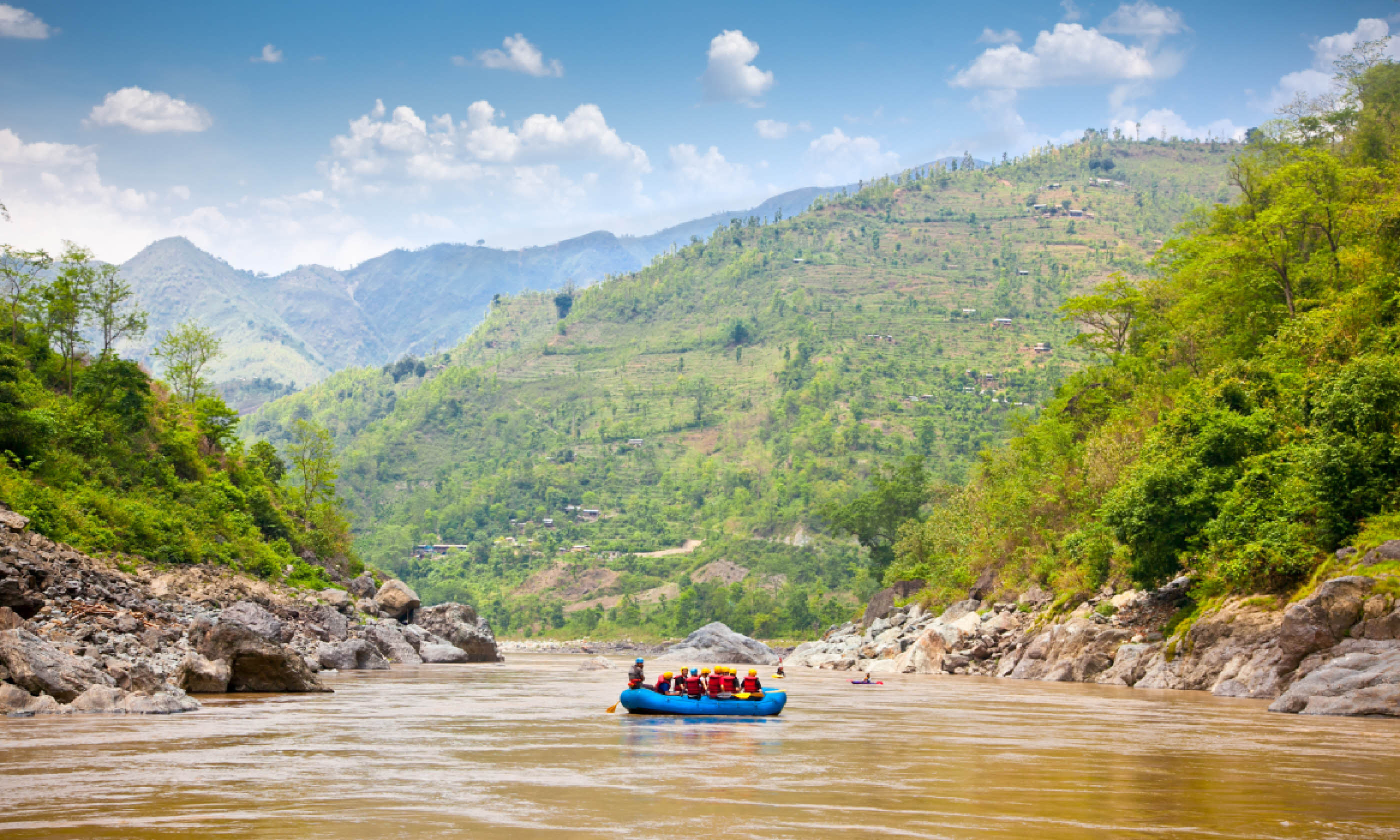 Rafting on the Bhote Kosi (Shutterstock)