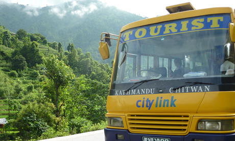 Nepalese Tourist Bus (Marie Javins)