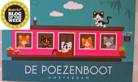 Poezenboot postcard (Sal Bolton)