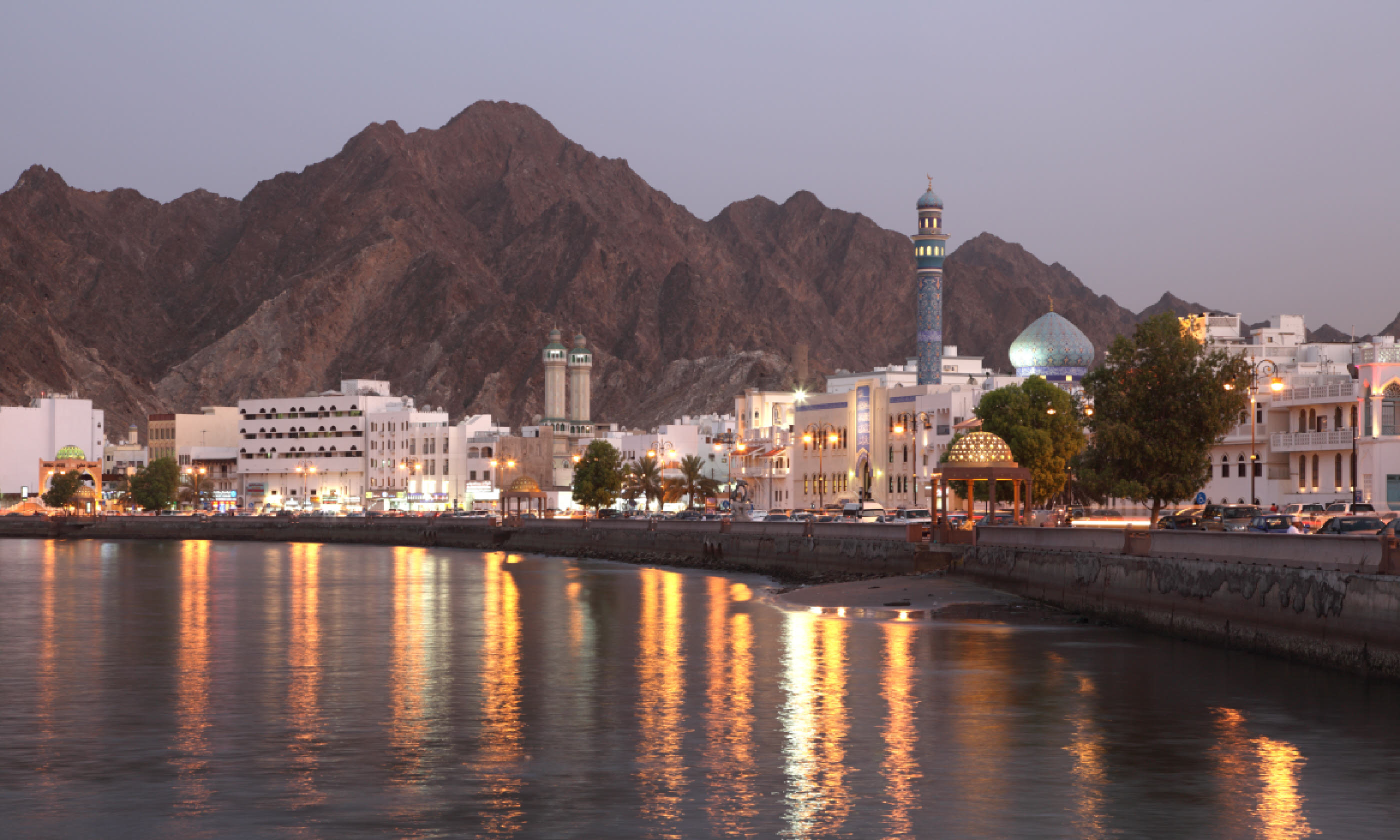 Main image: Muttrah Corniche at dusk (Shutterstock: see credit below)