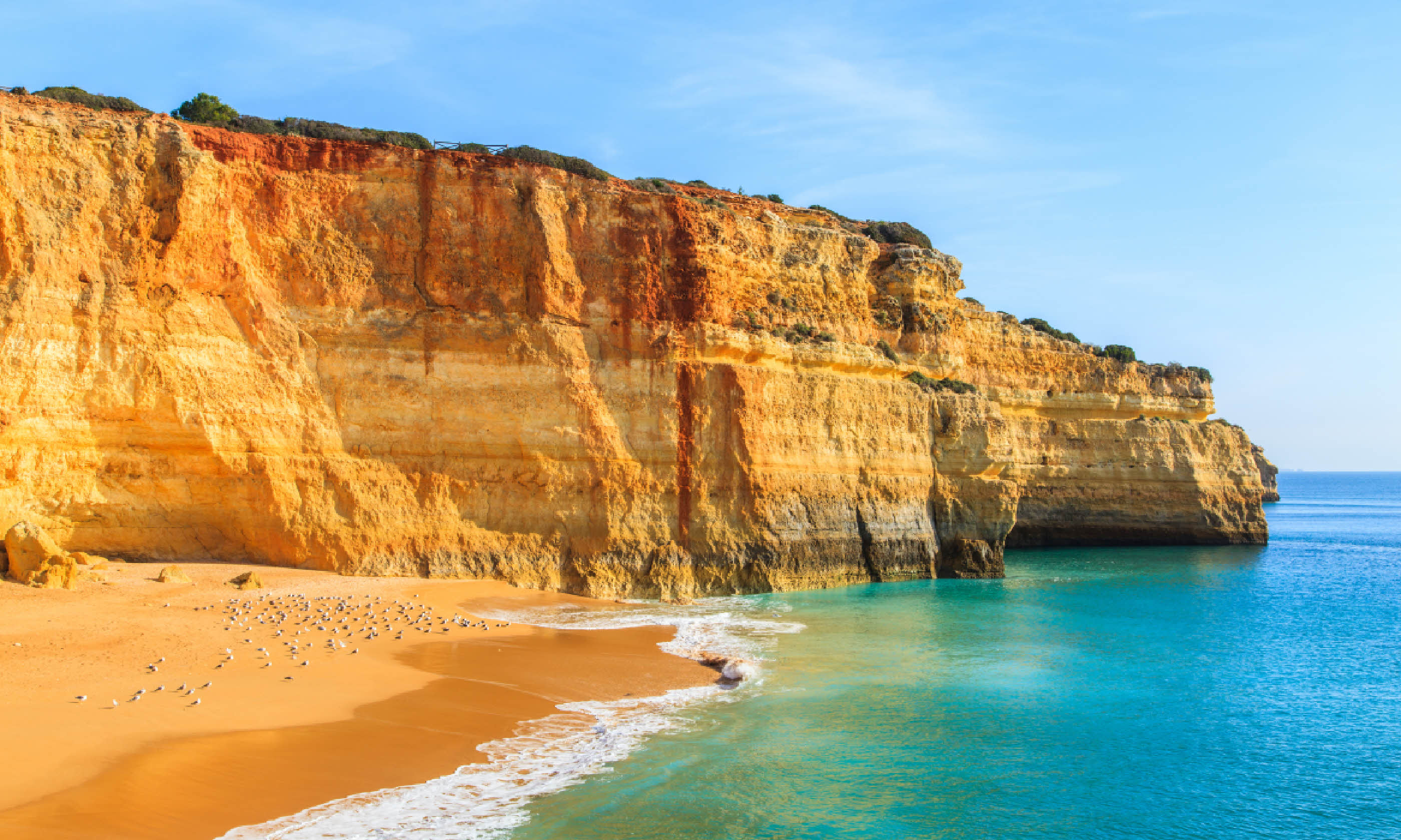 Praia de Benagil in Algarve region (Shutterstock: see credit below)