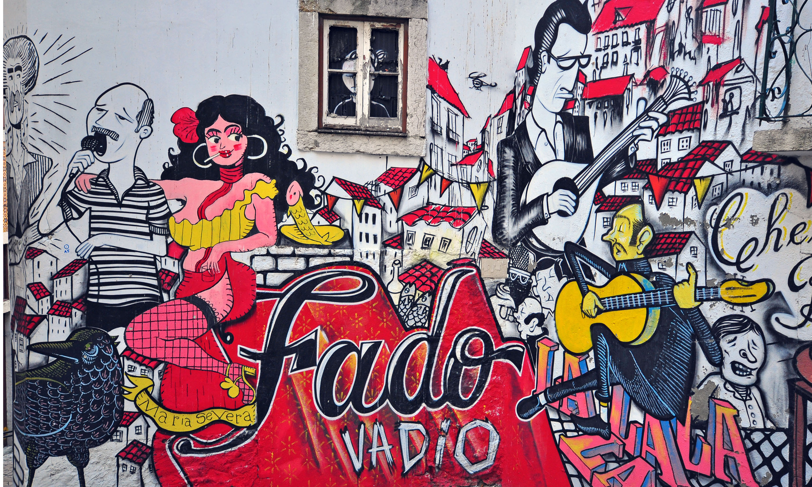 Fado graffiti, Lisbon (Shutterstock: see main credit below)