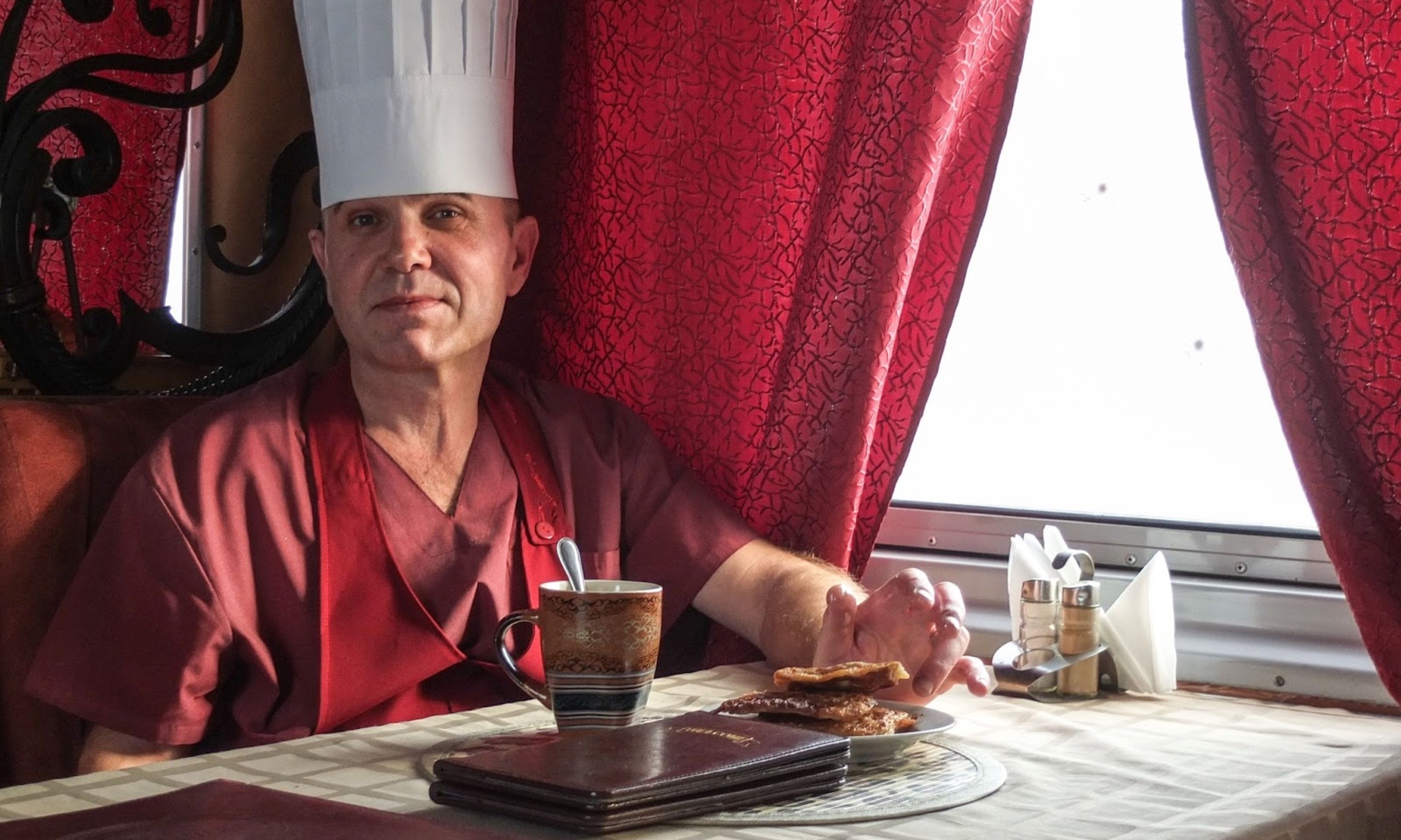 Chef on the Trans-Siberian (Matthew Woodward)
