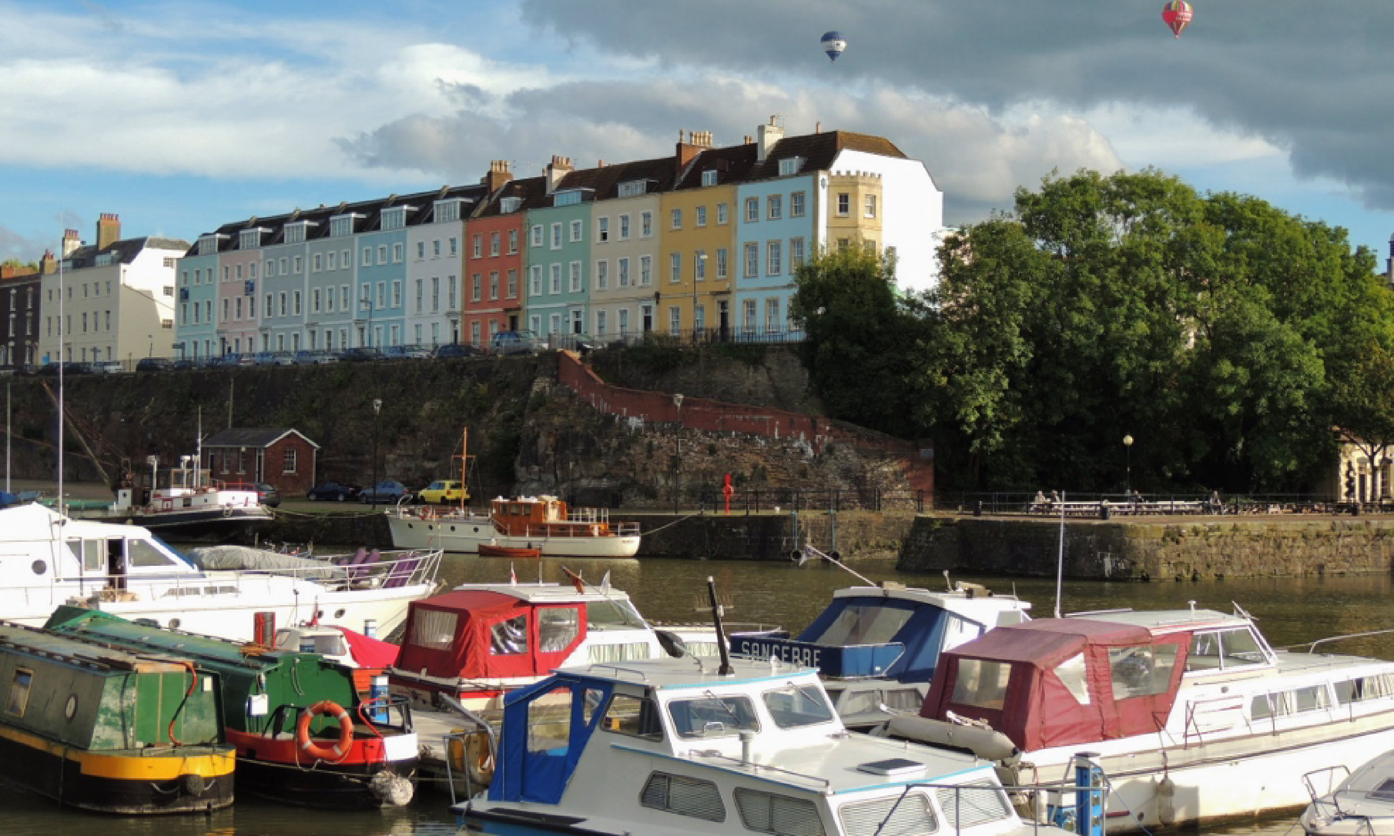 Boats in Bristol (Polly Allen) 