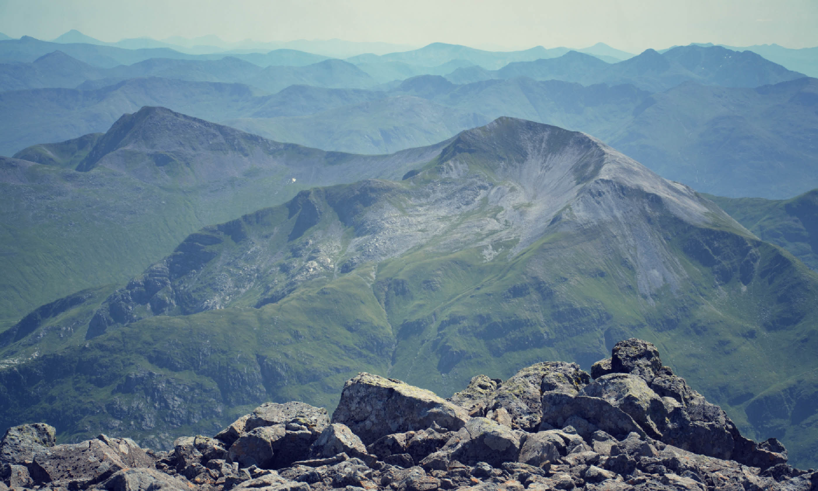 View from the Ben Nevis summit (Shutterstock)