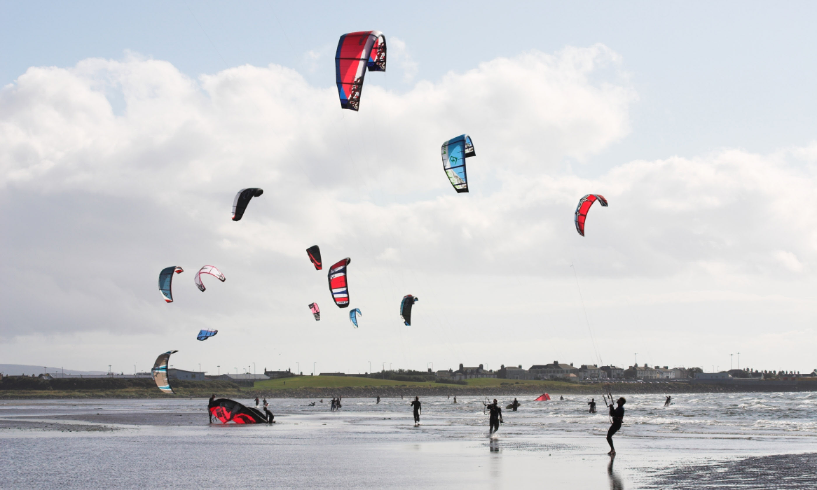 Kite surfing in Scotland (Shutterstock)