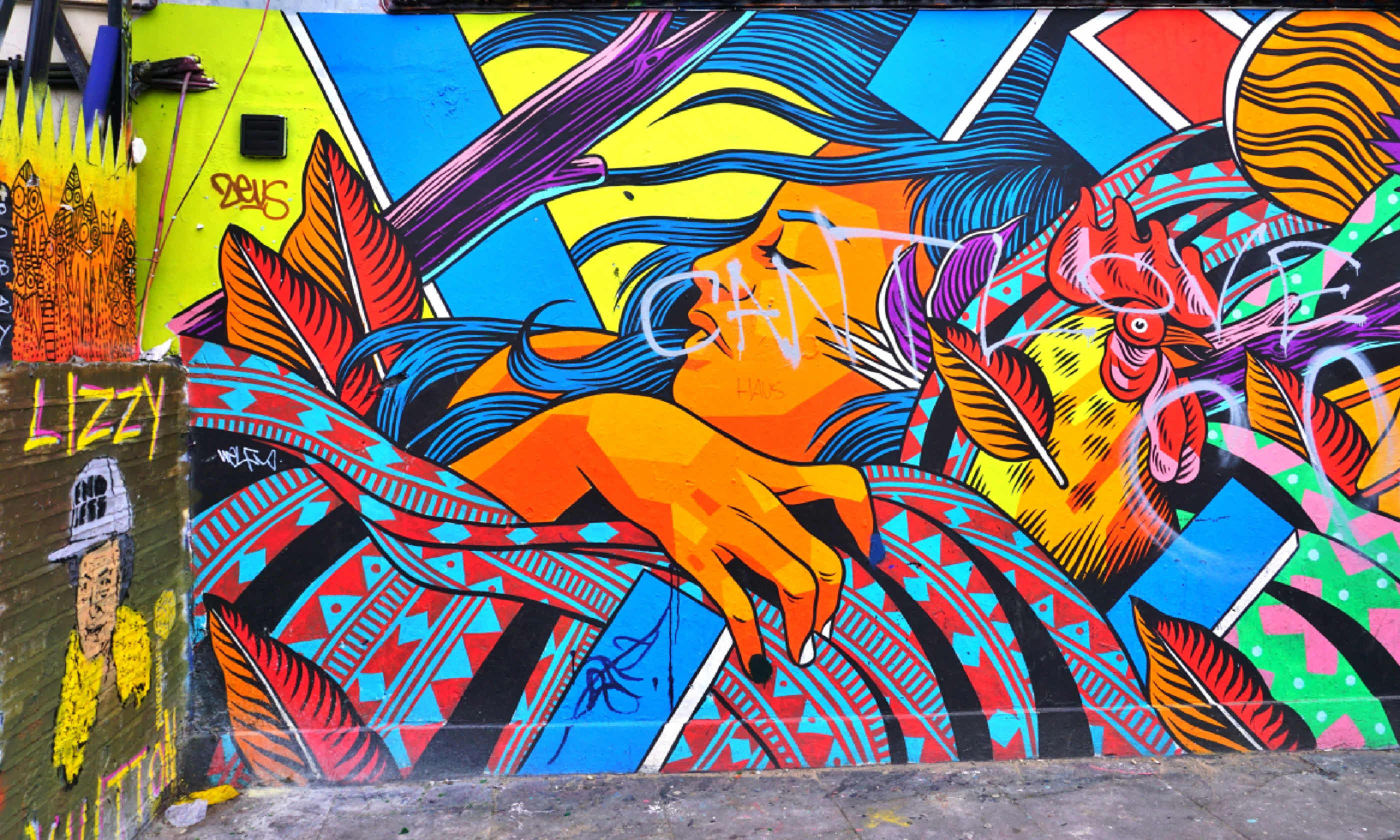 Street art in Shoreditch (Shutterstock) 