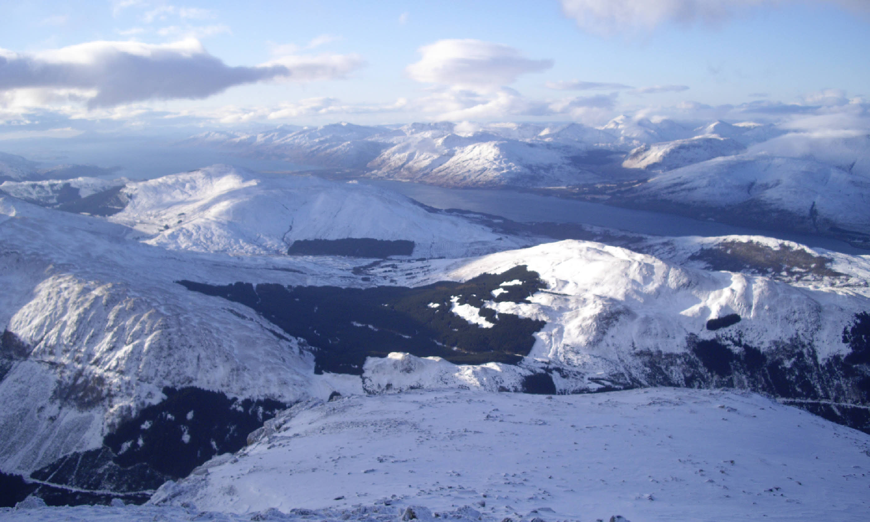 The view from Ben Nevis (Alex Kendall)