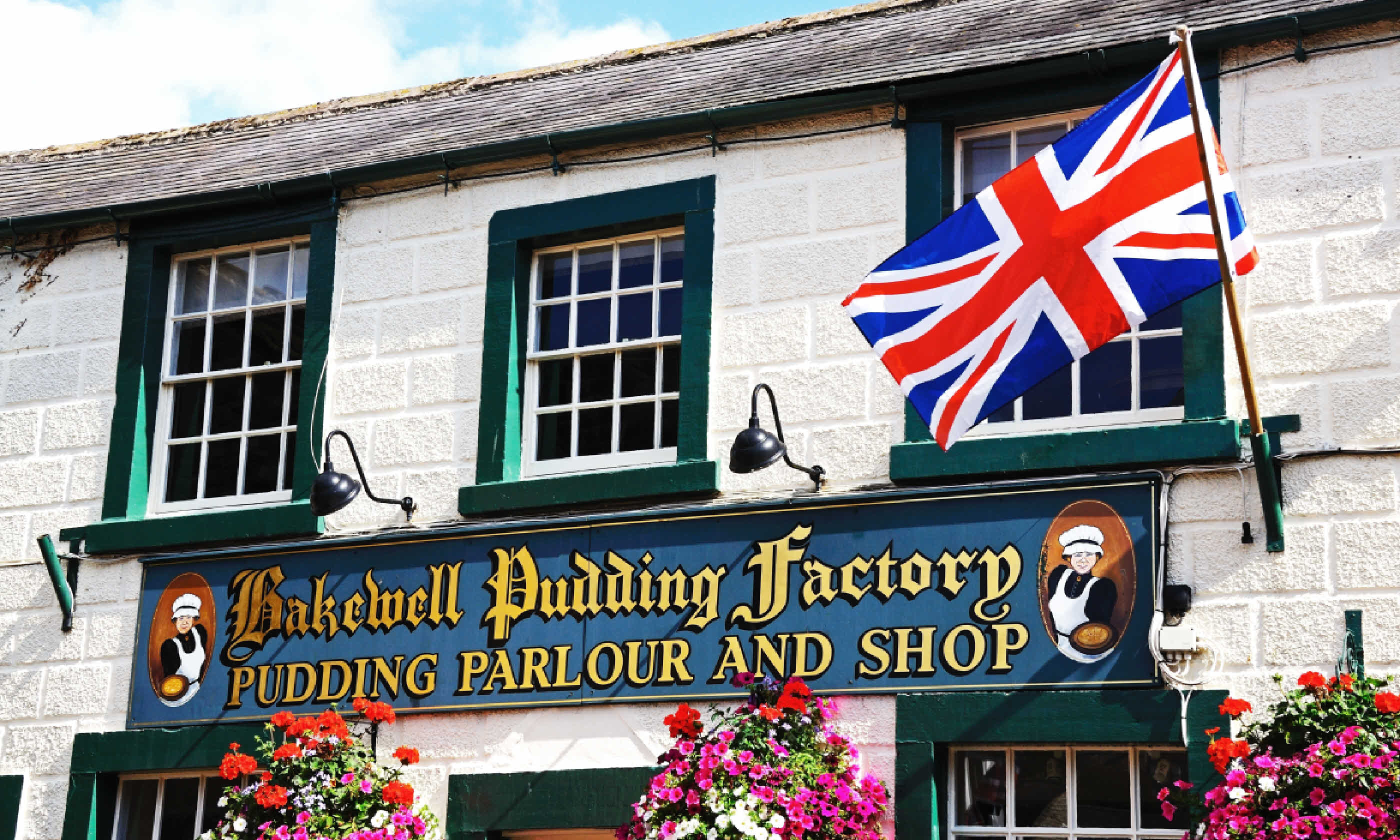 Bakewell Pudding Factory in Bakewell (Shutterstock: see credit below)