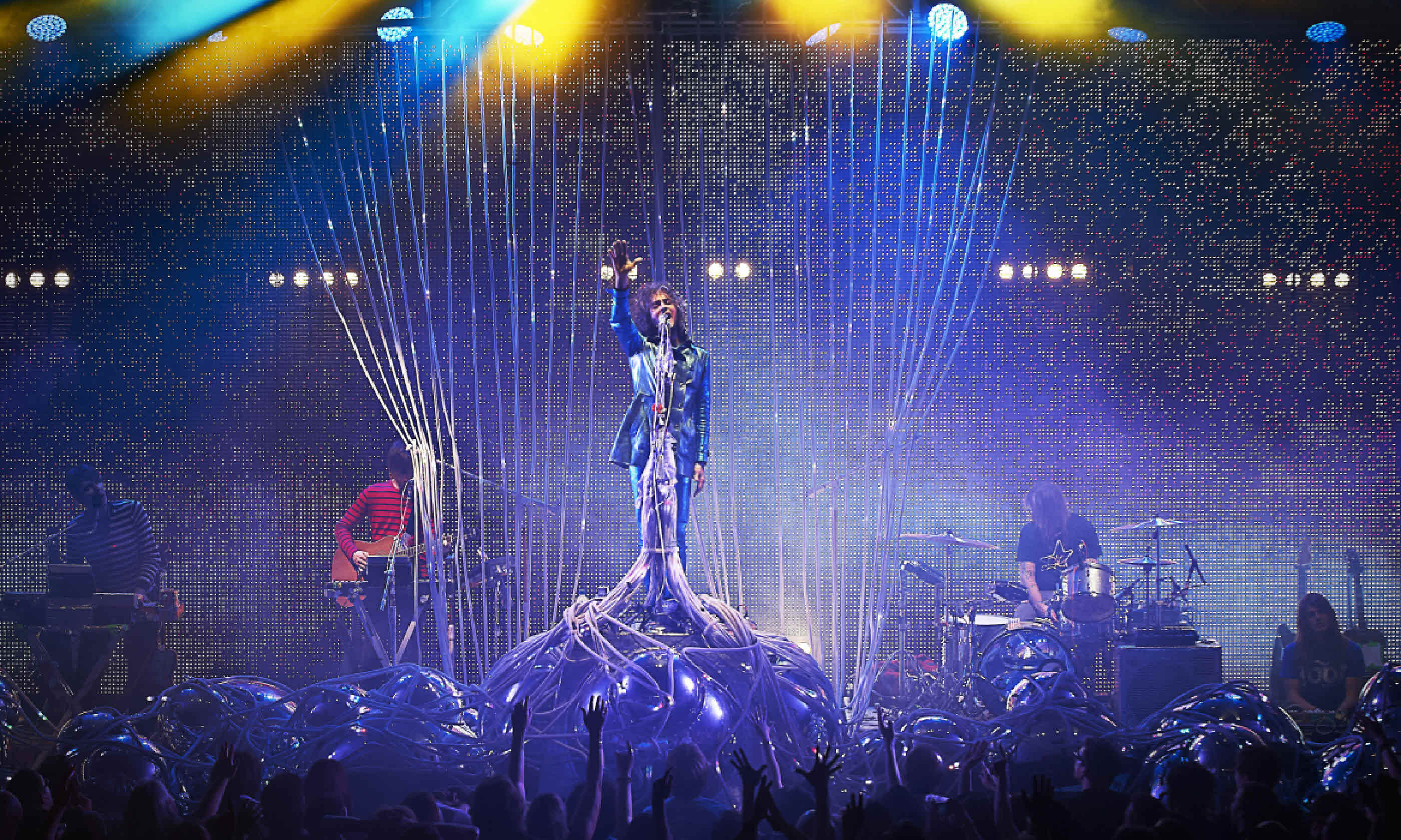 The Flaming Lips perform at The Roundhouse (Shutterstock)