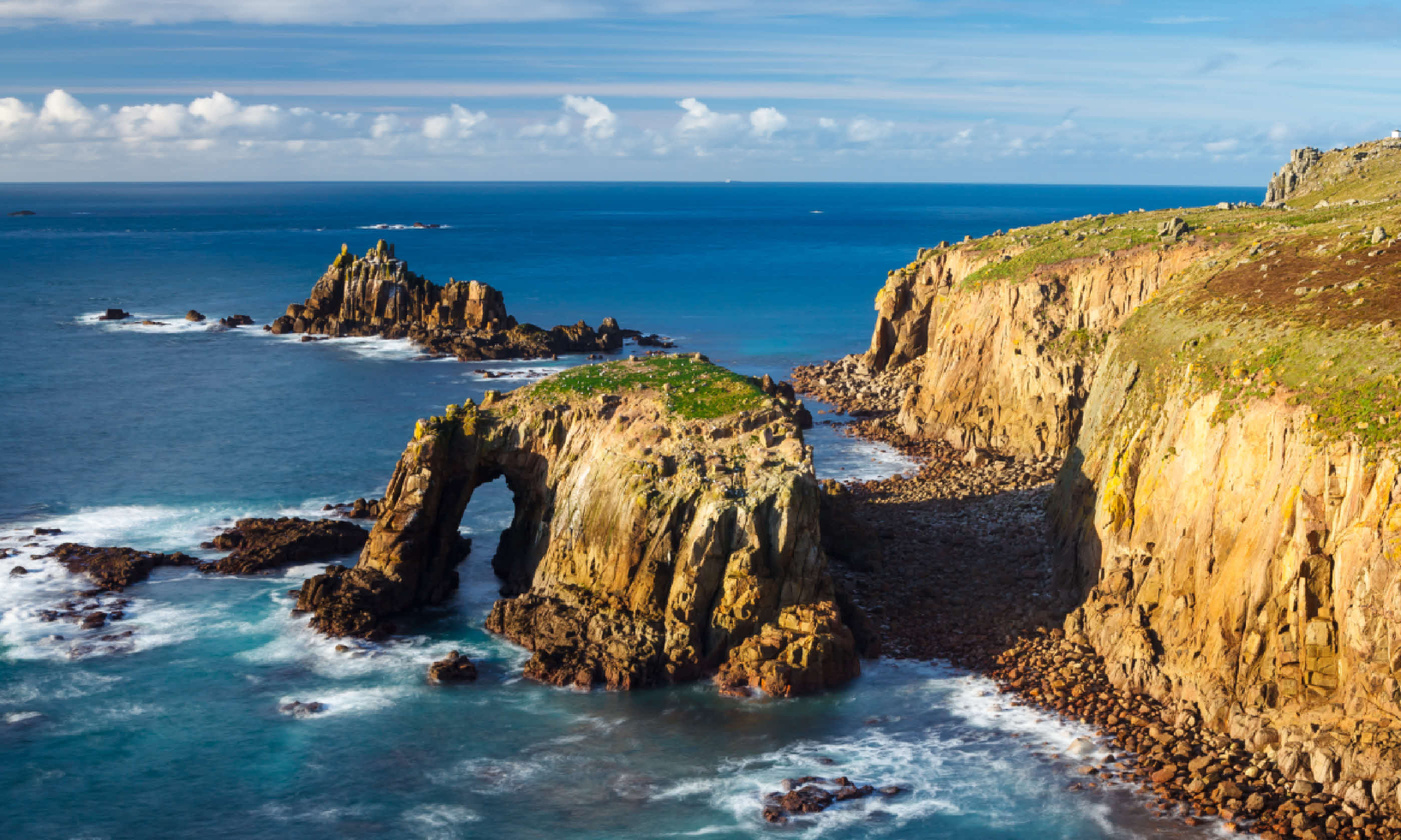 Land's End rock formations (Shutterstock: see credit below)