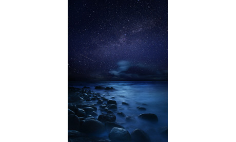 Starry night at Sennen Cove (Cornwall, England) by Matthew Longworth