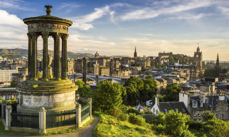 Don't miss the view from the Dugald Stewart Monument on Calton Hill (iStock)