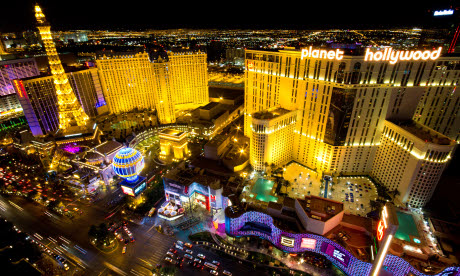 Las Vegas is an overload of light, noise and kitsch (shutterstock)