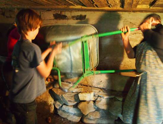  Village life Romania.