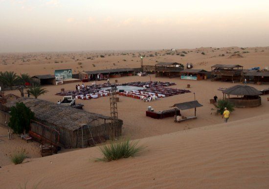 Desert Camp, Desert Safari Dubai