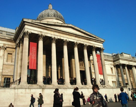 The National Gallery London with kids