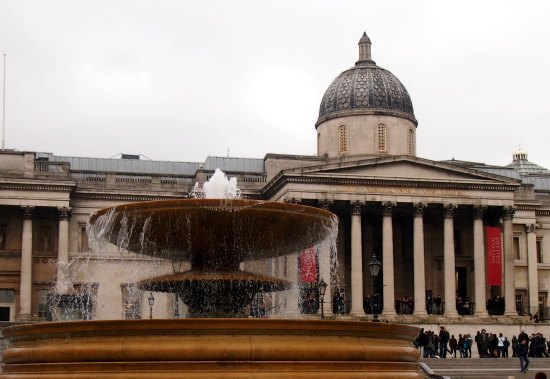National Gallery and Trafalgar Square London