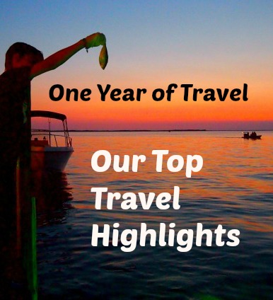 Top Travel Highlights one year of travel