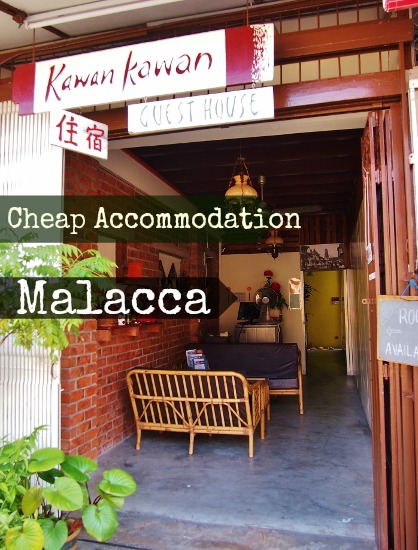 Cheap family accommodation in Malacca Malaysia. Kawan Kawan guest house