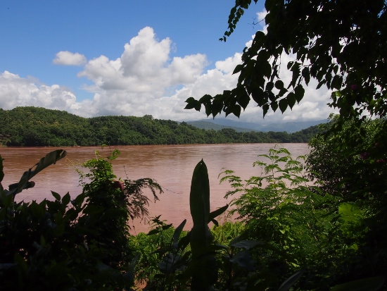 View of the Mekong from Ock Pop Tok Luang Prabang